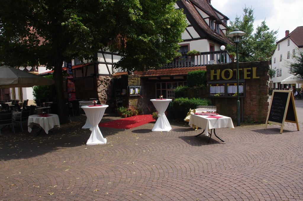 Hotel Restaurant Altes Badhaus Eberbach  Bagian luar foto
