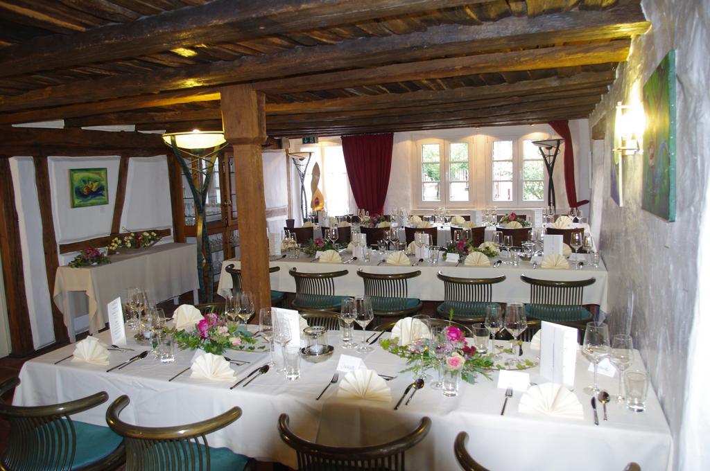 Hotel Restaurant Altes Badhaus Eberbach  Bagian luar foto