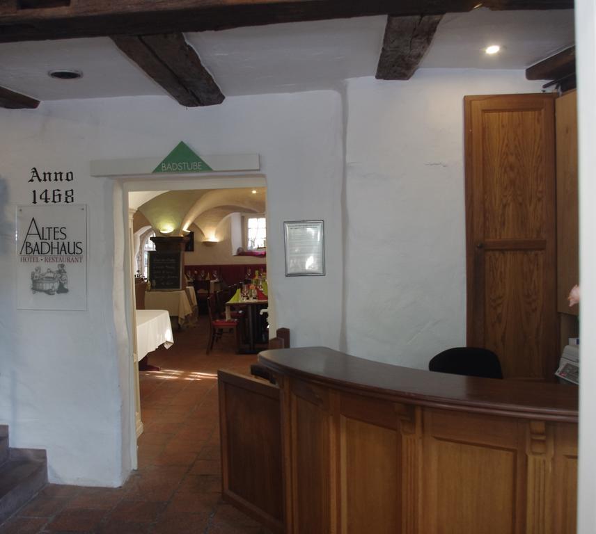 Hotel Restaurant Altes Badhaus Eberbach  Bagian luar foto
