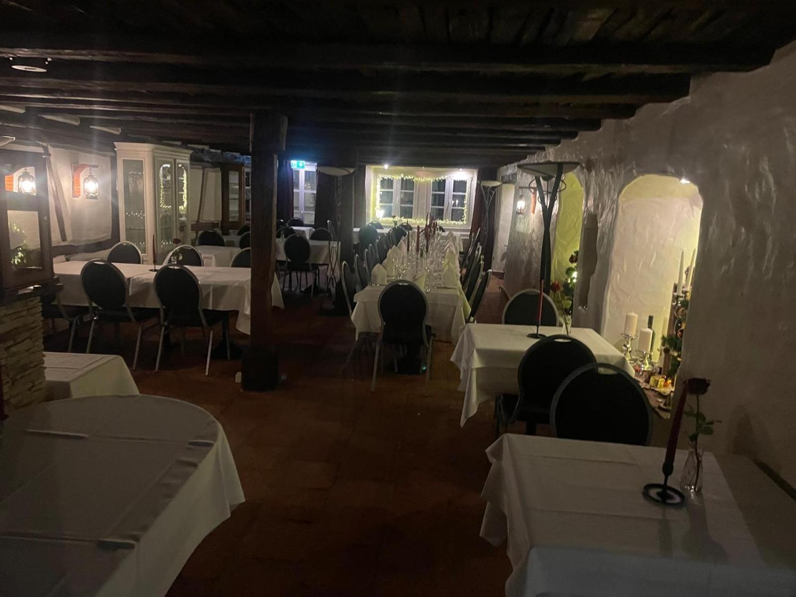 Hotel Restaurant Altes Badhaus Eberbach  Bagian luar foto