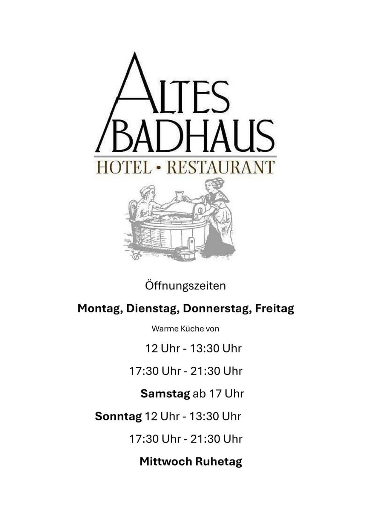 Hotel Restaurant Altes Badhaus Eberbach  Bagian luar foto