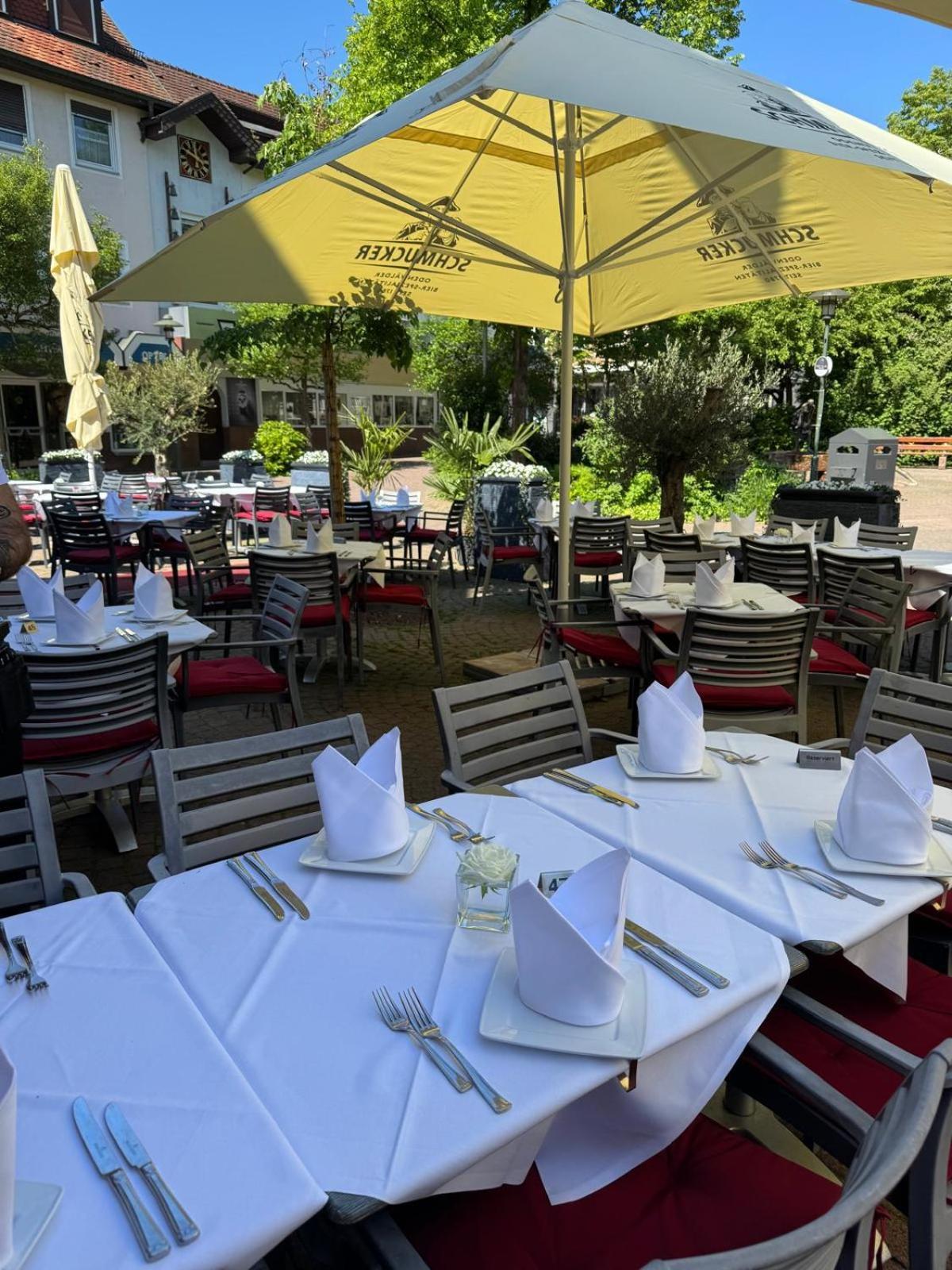 Hotel Restaurant Altes Badhaus Eberbach  Bagian luar foto