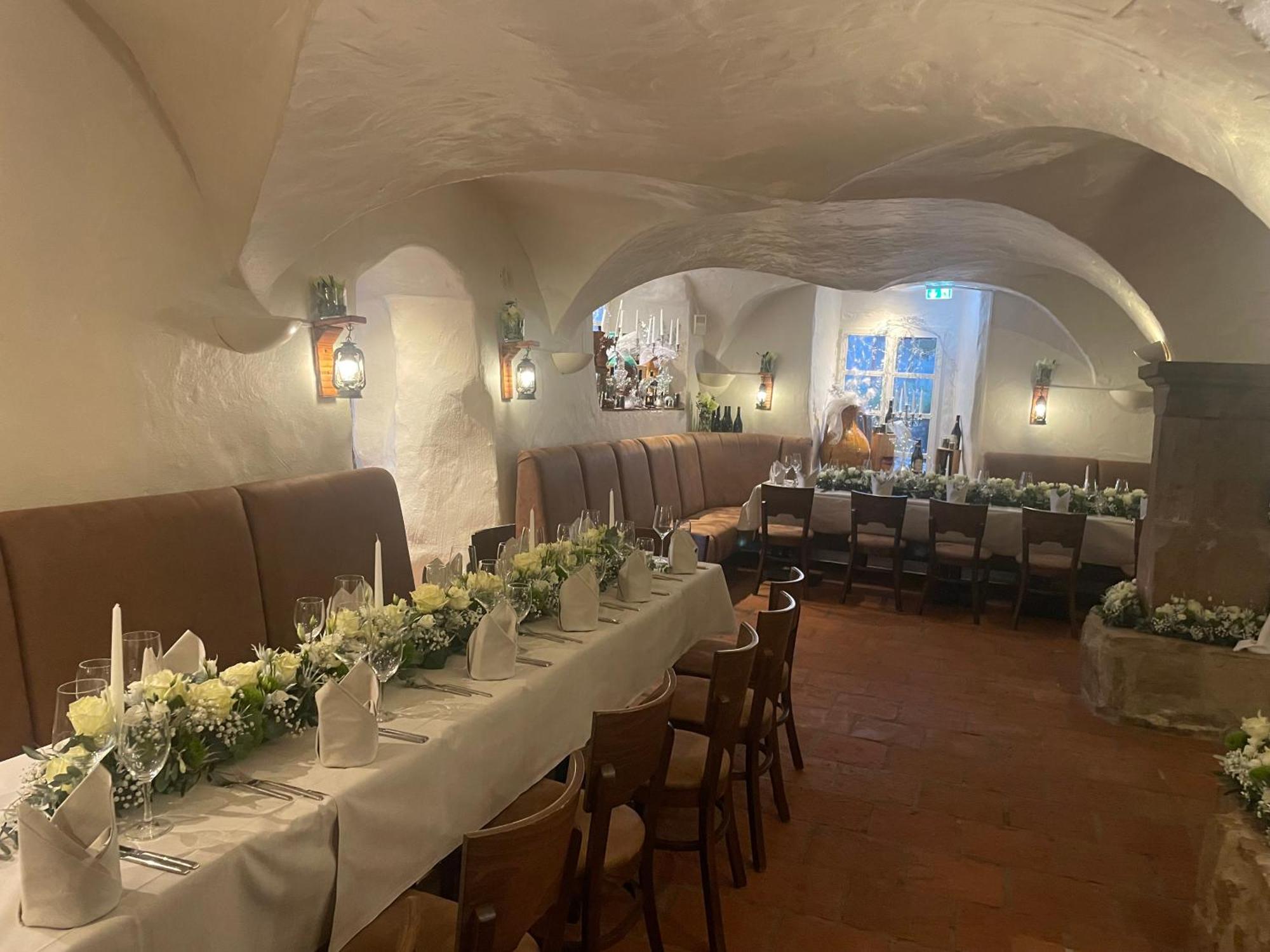 Hotel Restaurant Altes Badhaus Eberbach  Bagian luar foto