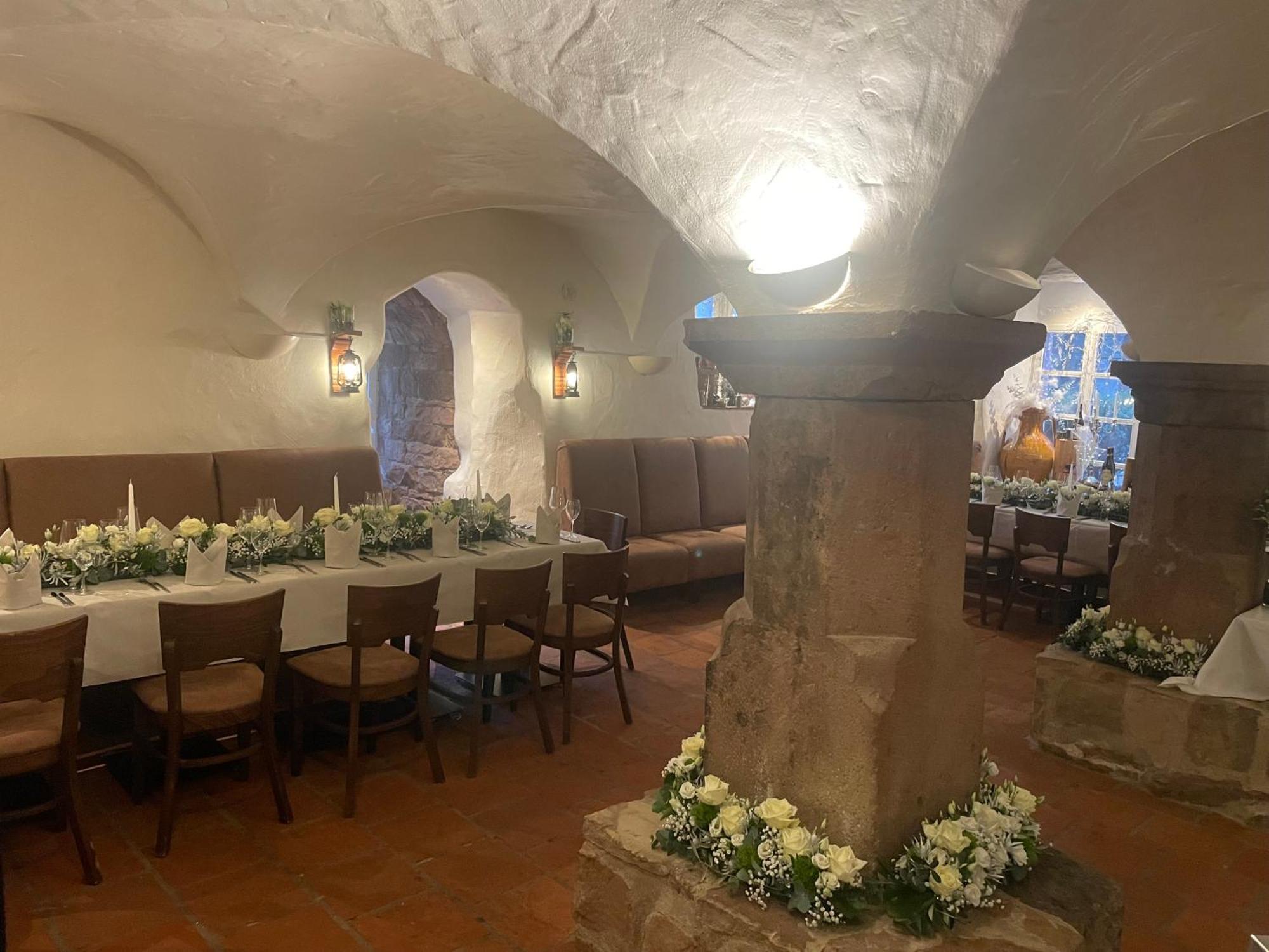 Hotel Restaurant Altes Badhaus Eberbach  Bagian luar foto