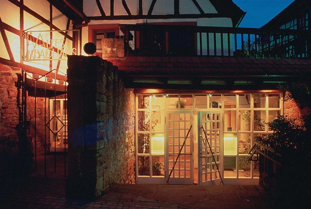 Hotel Restaurant Altes Badhaus Eberbach  Bagian luar foto
