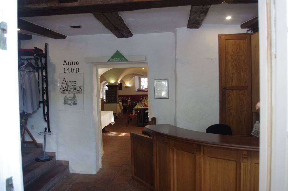 Hotel Restaurant Altes Badhaus Eberbach  Bagian luar foto